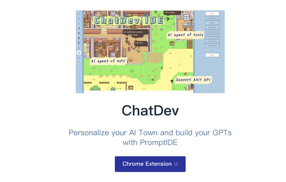 ChatDev - Personalize your AI Town and build your GPTs with PromptIDE