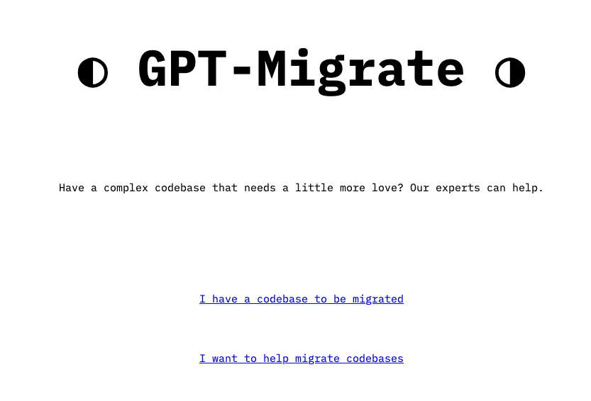 GPT-Migrate