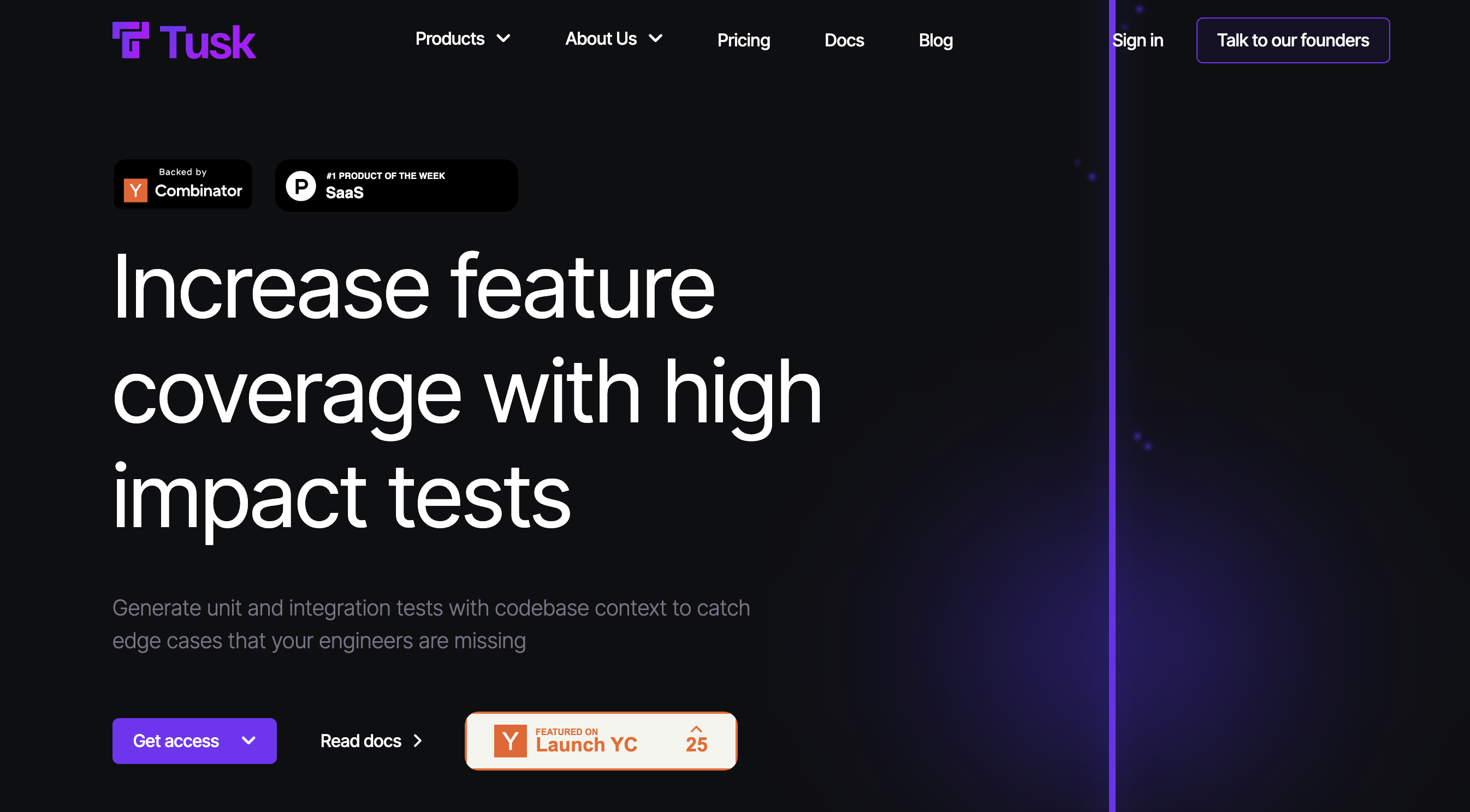 TUSK AI - AI unit tests to prevent bugs caused by edge cases