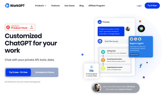 WorkGPT - Customized ChatGPT for your work